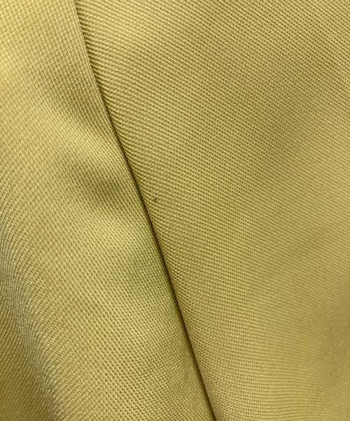 icB（アイシービー）icB (アイシービー) ドレープツイル ブラウス イエロー サイズ:2の古着・服飾アイテム