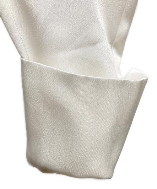 icB（アイシービー）icB (アイシービー) ボウタイブラウス ホワイトの古着・服飾アイテム