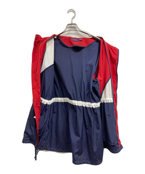 POLO RALPH LAUREN（ポロ・ラルフローレン）POLO RALPH LAUREN (ポロ・ラルフローレン) ナイロンジャケット ネイビー サイズ:XSの古着・服飾アイテム