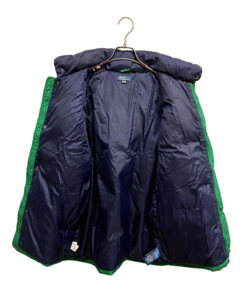 POLO RALPH LAUREN（ポロ・ラルフローレン）POLO RALPH LAUREN (ポロ・ラルフローレン) ダウンジャケット グリーン サイズ:XLの古着・服飾アイテム
