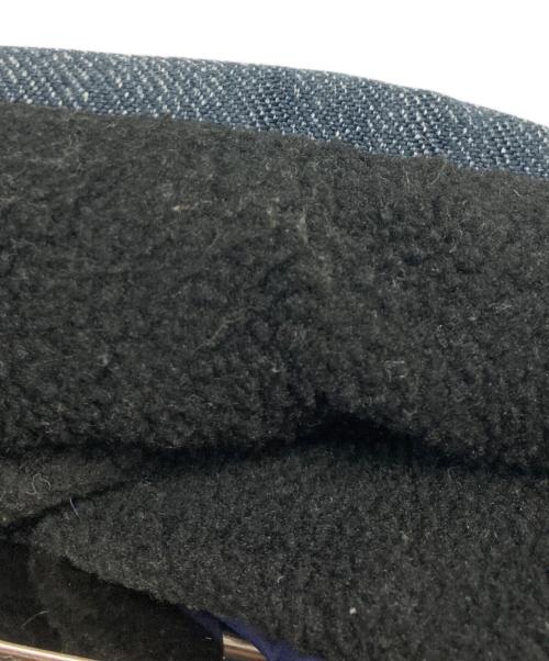 DIESEL（ディーゼル）DIESEL (ディーゼル) デニム切替中綿ジャケット ブラック サイズ:Lの古着・服飾アイテム