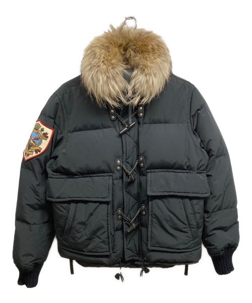 DSQUARED2（ディースクエアード）DSQUARED2 (ディースクエアード) ダッフルモチーフダウンジャケット ブラック サイズ:46の古着・服飾アイテム