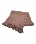 FENDIフェンディ）の古着「ズッカ柄マフラー」｜ブラウン