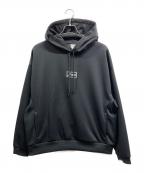asicsアシックス）の古着「HOODIE」｜ブラック
