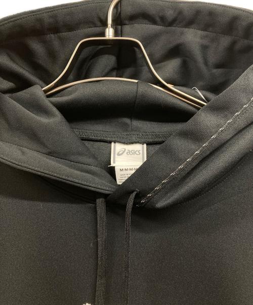 asics（アシックス）asics (アシックス) HOODIE ブラック サイズ:M 未使用品の古着・服飾アイテム