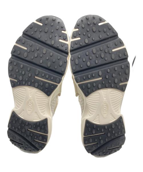 TOD'S（トッズ）TOD'S (トッズ) KATE メタリック スリッポンスニーカー ホワイト サイズ:37 1/2の古着・服飾アイテム