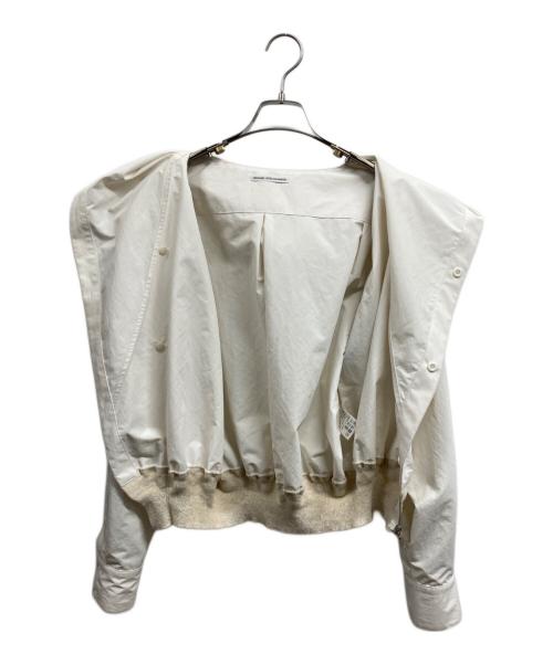 AKANE UTSUNOMIYA（アカネウツノミヤ）AKANE UTSUNOMIYA (アカネウツノミヤ) ホワイトジャンパー ホワイト サイズ:ＦＲＥＥの古着・服飾アイテム