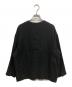 MARMORS (マルモア) ノーカラージャケット ブラック サイズ:36 未使用品：8000円
