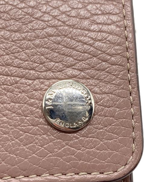 J&M DAVIDSON（ジェイ＆エム デヴィッドソン）J&M DAVIDSON (ジェイ＆エム デヴィッドソン) チェーンウォレット ピンクの古着・服飾アイテム