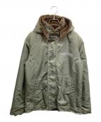 ALPHAアルファ）の古着「N-1 DECK JKT NYLON」｜カーキ
