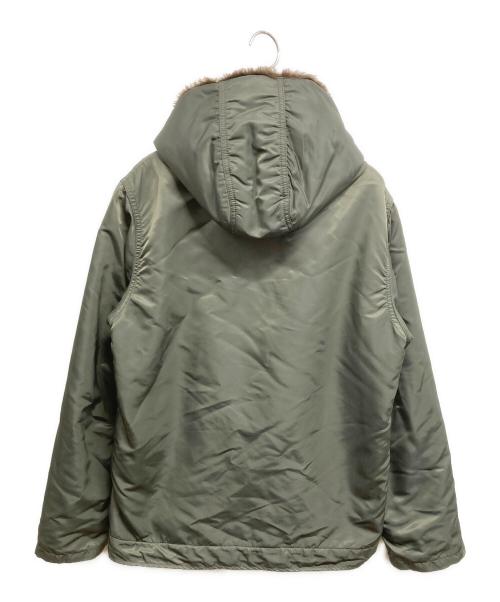 ALPHA（アルファ）ALPHA (アルファ) N-1 DECK JKT NYLON カーキ サイズ:XLの古着・服飾アイテム