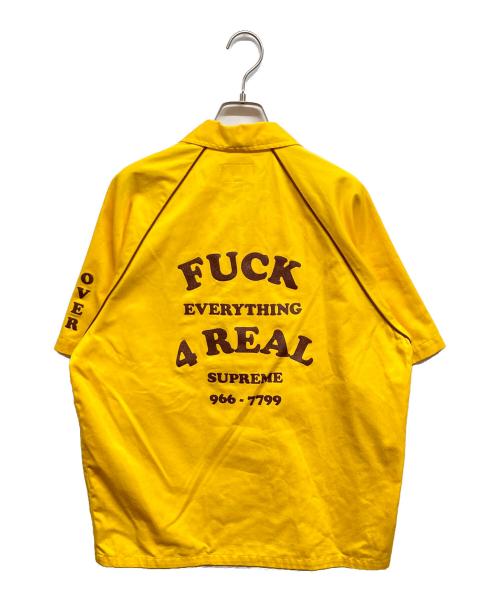 SUPREME（シュプリーム）Supreme (シュプリーム) ボウリングシャツ イエロー サイズ:Mの古着・服飾アイテム