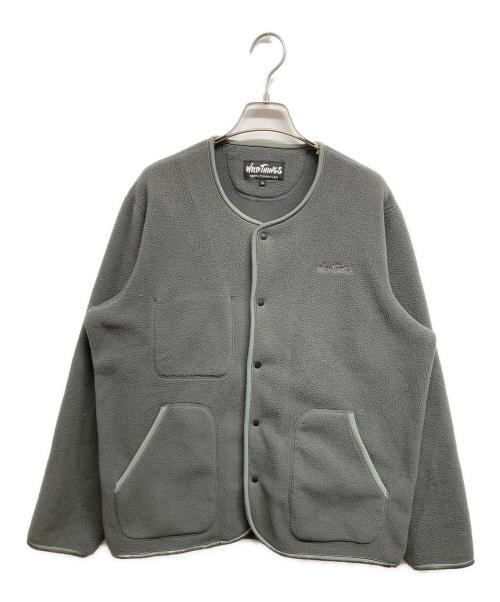WILD THINGS（ワイルドシングス）WILD THINGS (ワイルドシングス) フリースジャケット グレー サイズ:Sの古着・服飾アイテム