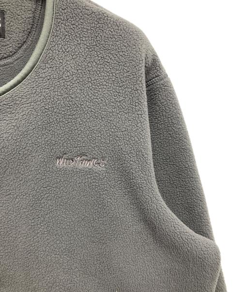 WILD THINGS（ワイルドシングス）WILD THINGS (ワイルドシングス) フリースジャケット グレー サイズ:Sの古着・服飾アイテム