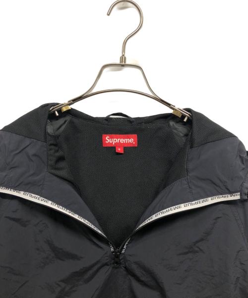 SUPREME（シュプリーム）Supreme (シュプリーム) リップストップ フーディ プルオーバー ナイロンジャケット ブラック サイズ:Sの古着・服飾アイテム