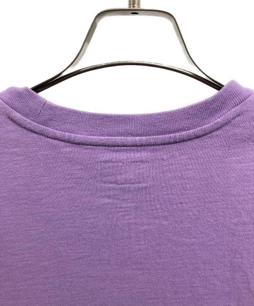 SUPREME（シュプリーム）Supreme (シュプリーム) ポケットTシャツ パープル サイズ:Sの古着・服飾アイテム