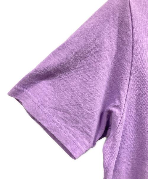 SUPREME（シュプリーム）Supreme (シュプリーム) ポケットTシャツ パープル サイズ:Sの古着・服飾アイテム
