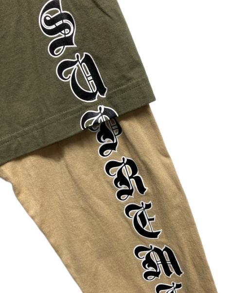 SUPREME（シュプリーム）Supreme (シュプリーム) Layered Hooded カーキ サイズ:Sの古着・服飾アイテム
