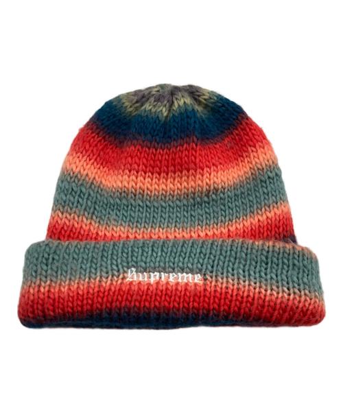 SUPREME（シュプリーム）Supreme (シュプリーム) Ombre Stripe Beanie マルチカラーの古着・服飾アイテム