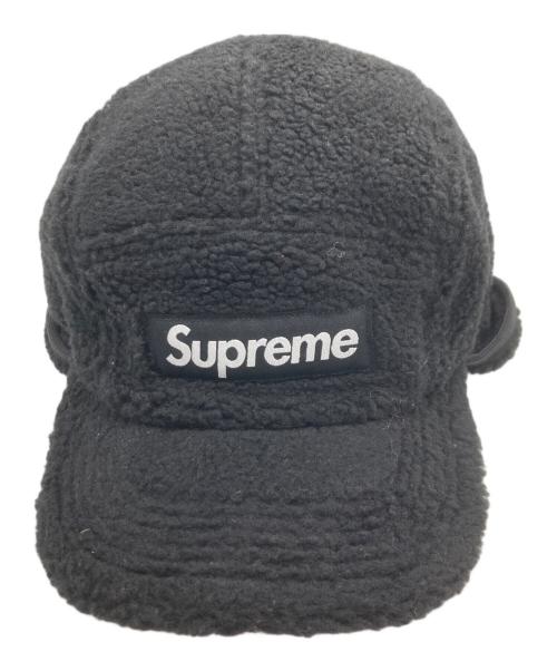 SUPREME（シュプリーム）Supreme (シュプリーム) キャップ ブラックの古着・服飾アイテム