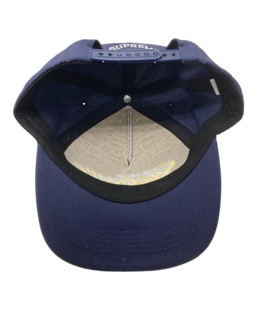 SUPREME（シュプリーム）Supreme (シュプリーム) キャップ ネイビーの古着・服飾アイテム
