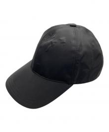 PRADA（プラダ）の古着「Re Nylon ベースボールキャップ」｜ブラック