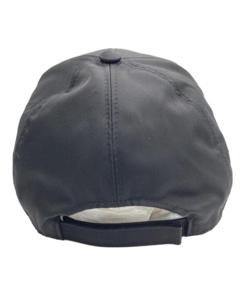 PRADA（プラダ）PRADA (プラダ) Re Nylon ベースボールキャップ ブラックの古着・服飾アイテム