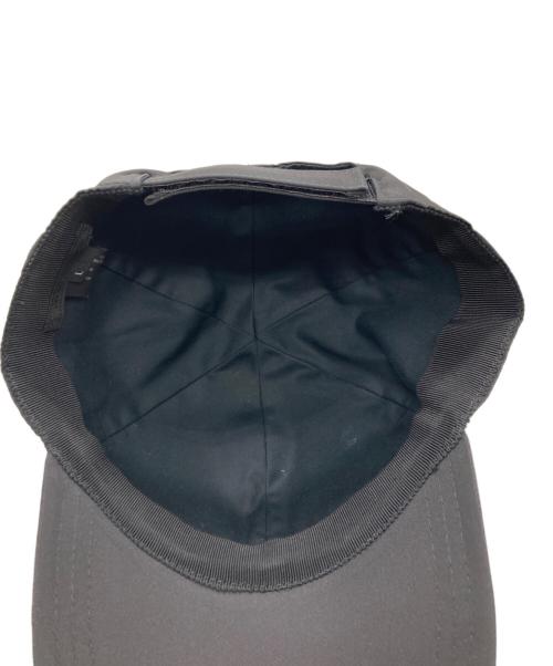 PRADA（プラダ）PRADA (プラダ) Re Nylon ベースボールキャップ ブラックの古着・服飾アイテム