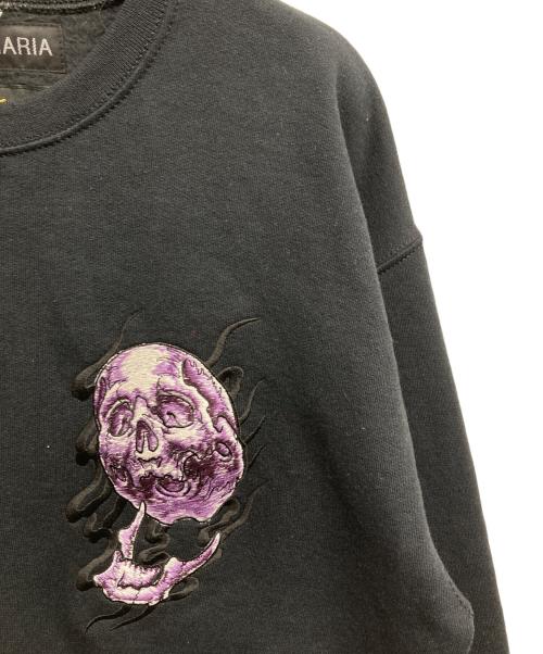 WACKO MARIA（ワコマリア）WACKO MARIA (ワコマリア) 56 TATTOO STUDIO / CREW NECK SWEAT SHIRT ブラック サイズ:Mの古着・服飾アイテム