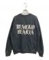 WACKO MARIA (ワコマリア) 56 TATTOO STUDIO / CREW NECK SWEAT SHIRT ブラック サイズ:M：15000円