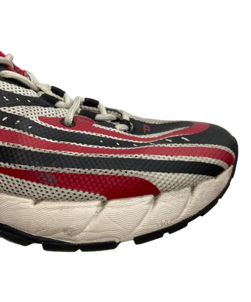 DIESEL（ディーゼル）DIESEL (ディーゼル) ローカットスニーカー レッド サイズ:US9の古着・服飾アイテム