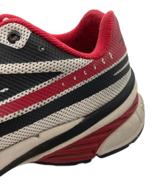 DIESEL（ディーゼル）DIESEL (ディーゼル) ローカットスニーカー レッド サイズ:US9の古着・服飾アイテム