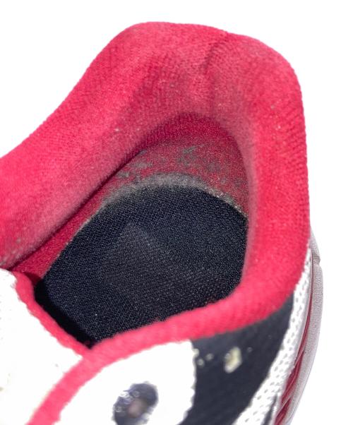 DIESEL（ディーゼル）DIESEL (ディーゼル) ローカットスニーカー レッド サイズ:US9の古着・服飾アイテム