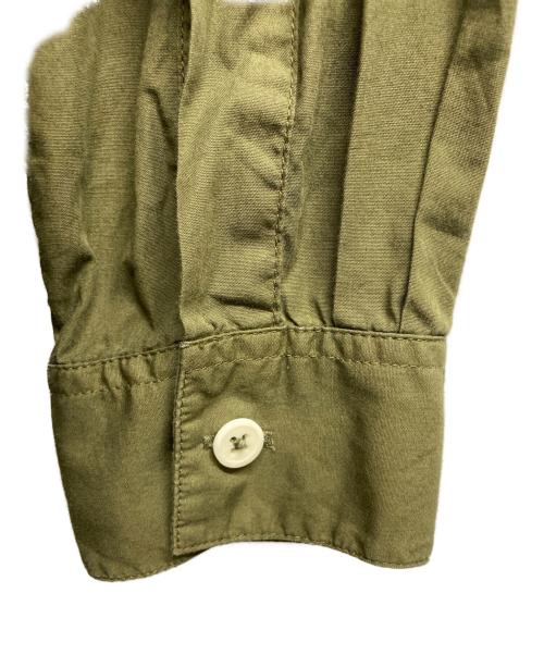 MHL（マーガレットハウエル）MHL (エムエイチエル) 長袖シャツ カーキ サイズ:Sの古着・服飾アイテム