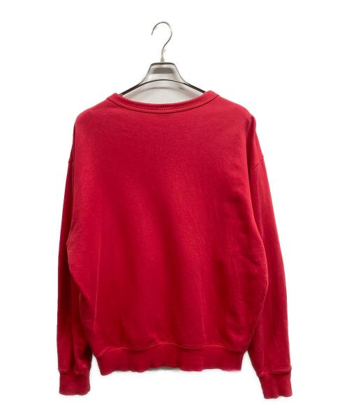 Champion（チャンピオン）Champion (チャンピオン) 復刻バータグプリントスウェット レッド サイズ:XLの古着・服飾アイテム