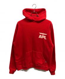 RUSSELL ATHLETIC（ラッセルアスレチック）の古着「プルオーバーパーカー」｜レッド