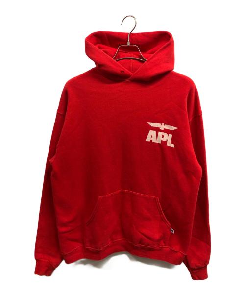 RUSSELL ATHLETIC（ラッセルアスレチック）RUSSELL ATHLETIC (ラッセルアスレチック) プルオーバーパーカー レッド サイズ:XLの古着・服飾アイテム