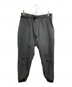 and wanderアンドワンダー）の古着「ライトストレッチシェルパンツ」｜グレー