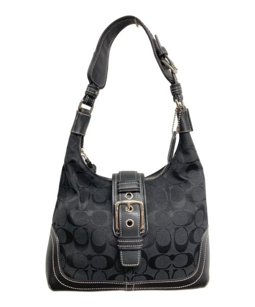 COACH（コーチ）COACH (コーチ) ワンショルダーバッグ ブラックの古着・服飾アイテム