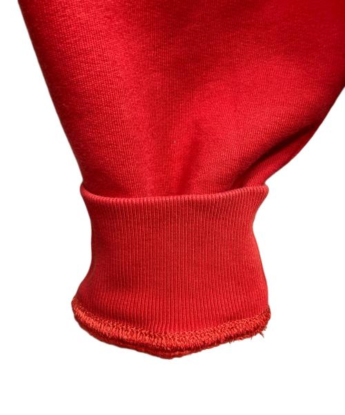 BURBERRY（バーバリー）BURBERRY (バーバリー) ジップパーカー レッド サイズ:Mの古着・服飾アイテム