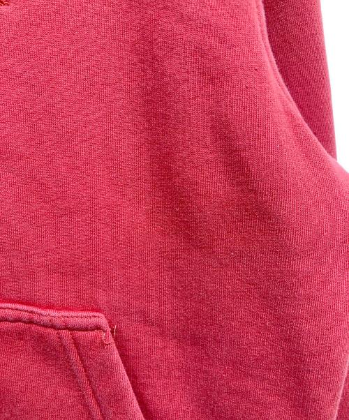 BURBERRY（バーバリー）BURBERRY (バーバリー) ジップパーカー レッド サイズ:Mの古着・服飾アイテム