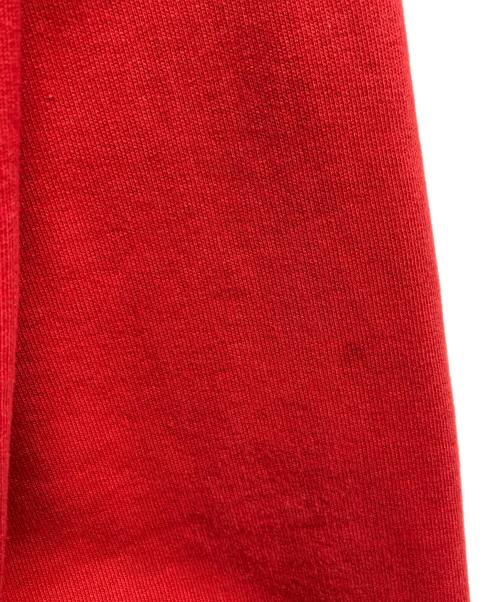 BURBERRY（バーバリー）BURBERRY (バーバリー) ジップパーカー レッド サイズ:Mの古着・服飾アイテム