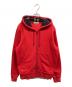 BURBERRY（バーバリー）の古着「ジップパーカー」｜レッド