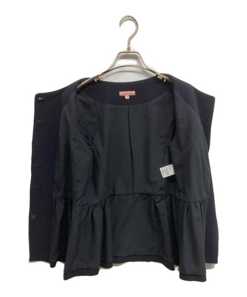 TOCCA（トッカ）TOCCA (トッカ) ノーカラージャケット ネイビー サイズ:4の古着・服飾アイテム