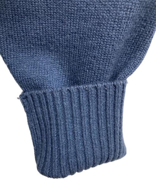 23区（ニジュウサンク）23区 (ニジュウサンク) 【洗える】ウールカシミヤ ハイネック ニット ネイビー サイズ:38の古着・服飾アイテム