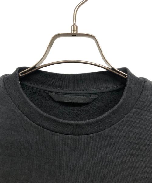 MONCLER（モンクレール）MONCLER (モンクレール) スパンコールロゴスウェット ブラック サイズ:Lの古着・服飾アイテム