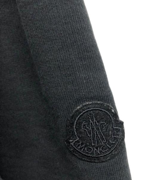 MONCLER（モンクレール）MONCLER (モンクレール) スパンコールロゴスウェット ブラック サイズ:Lの古着・服飾アイテム