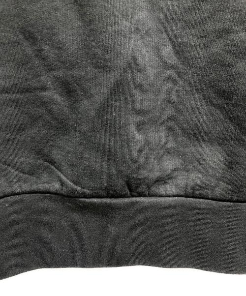 MONCLER（モンクレール）MONCLER (モンクレール) スパンコールロゴスウェット ブラック サイズ:Lの古着・服飾アイテム