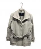 BURBERRY LONDONバーバリーロンドン）の古着「アンゴラコ混ート」｜グレー
