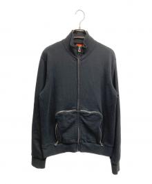 BOSS（ボス）の古着「ジップアップスウェット」｜ブラック
